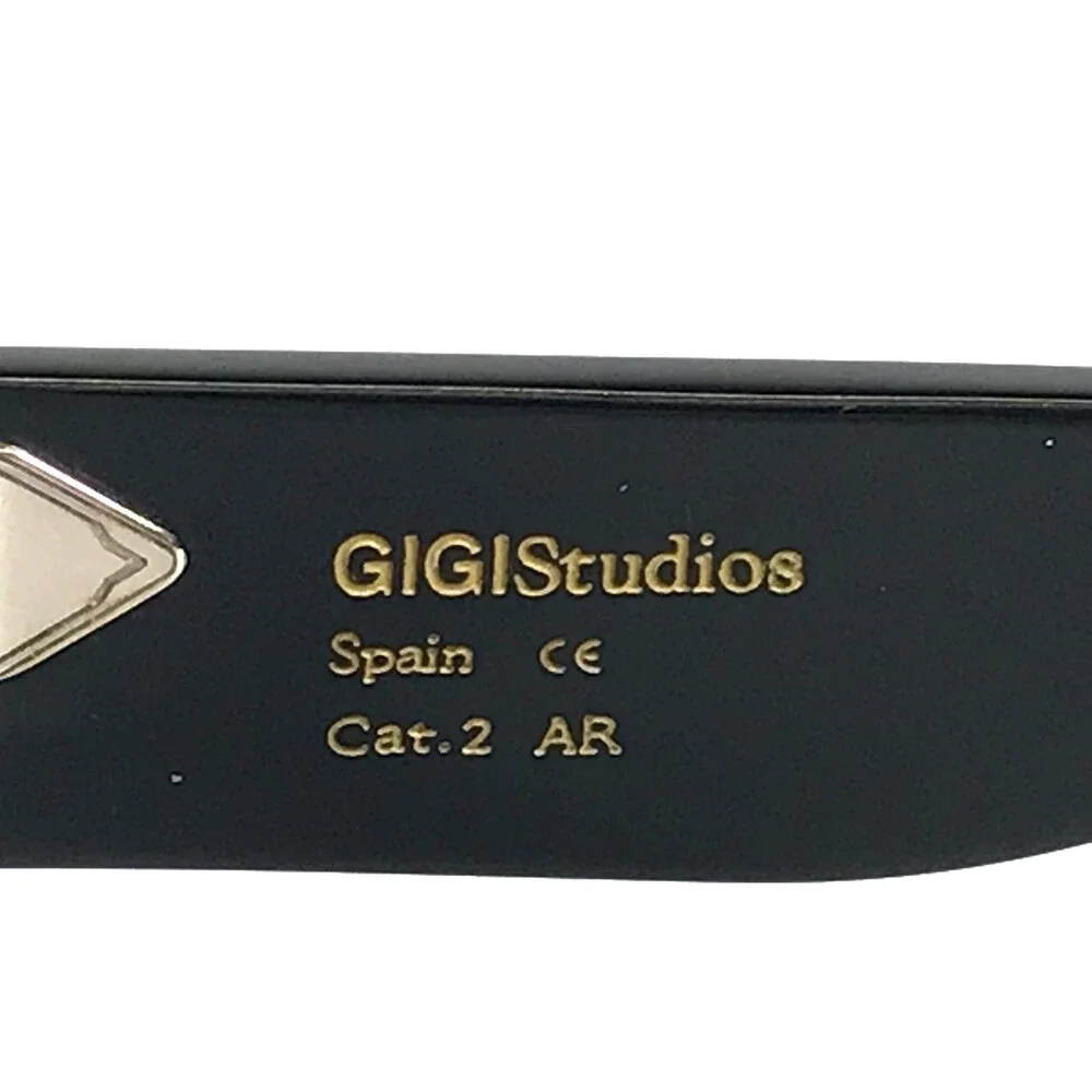 Gigi Studios Sunglasses LEANDRA 6762/1 Black Frames with Gradient Purple Lenses